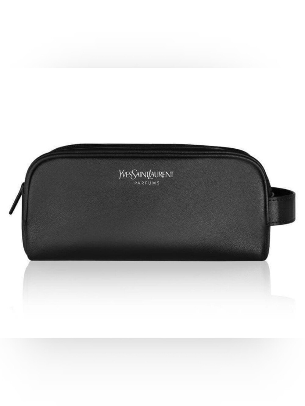 YSL YVES SAINT LAURENT PARFUMS MENS LUXURY TRAVEL SIZE CLUTCH POUCH TOILETRY BAG